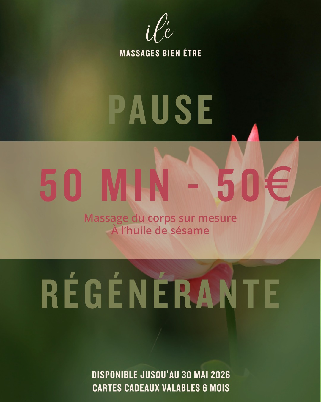 Détail de l'offre Offres fêtes des mères