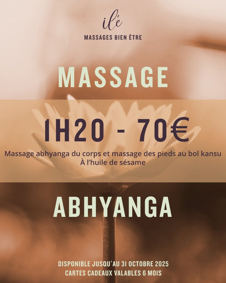 Détail de l'offre Massages ayurvédiques