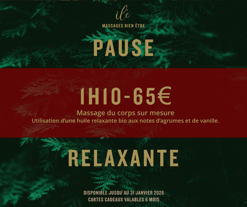 Massage Pause relaxante