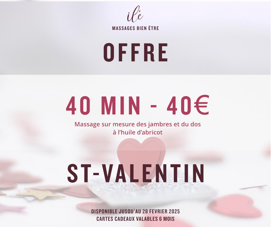 Massage sur mesure 40min